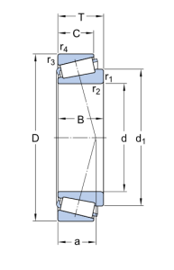 Картинка LM 48510/Q   подшипник SKF от компании «BC Industry» Корпуса, корпусные подшипники, подшипниковые узлы, смазки для подшипников, сальники, манжеты, уплотнения - купить в Шымкенте, в Алматы. Купить подшипники в Шымкенте. Купить подшипники в Алматы. SKF Казахстан.