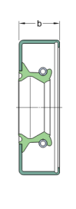 17387  манжетное уплотнение SKF ( 44.45 X63.55X7.95)