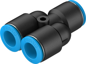 Картинка 153152 Y-образное соединение с цанговым зажимом  QSY-12 от компании BCIndustry