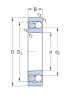 2307 ЕKTN9/C3   подшипник SKF