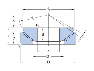 GX50F   подшипник SKF