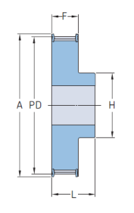 PHP 15L050RSB   шкиф SKF