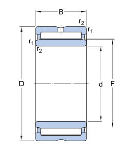 Картинка NA 4902 2RS   подшипник  SKF от компании «BC Industry» Корпуса, корпусные подшипники, подшипниковые узлы, смазки для подшипников, сальники, манжеты, уплотнения - купить в Шымкенте, в Алматы. Купить подшипники в Шымкенте. Купить подшипники в Алматы. SKF Казахстан.