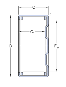 Картинка BK 1516   подшипник  SKF от компании «BC Industry» Корпуса, корпусные подшипники, подшипниковые узлы, смазки для подшипников, сальники, манжеты, уплотнения - купить в Шымкенте, в Алматы. Купить подшипники в Шымкенте. Купить подшипники в Алматы. SKF Казахстан.