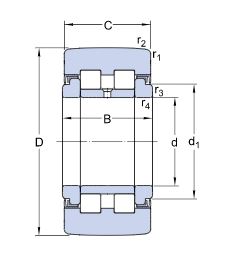 PWTR 17.2RS   подшипник  SKF