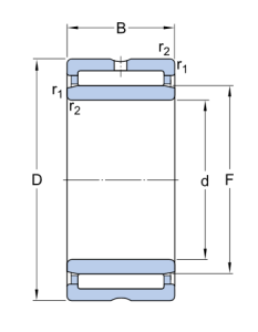 NKIS 25 подшипник SKF