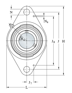 FYTJ 506  корпус SKF