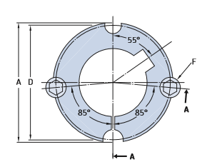 Картинка PHF TB1108X19MM   конические втулки SKF от компании «BC Industry» - шкивы, муфты, втулки, звездочки, роликовые цепи - купить в Алматы, в Шымкенте, Казахстан. Промышленные трансмиссии от официального дистрибьютора SKF в Казахстане.