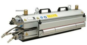 Картинка Пресс для склейки PM-1209/160W-M-CPM/5, PMR-07/5 3X400V, пресс с водяным охлаждением от компании «BC Industry» Пищевая транспортерная лента. Пищевая лента, полотно для транспортера, конвейера, конвейерная.