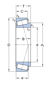 Картинка L 555249/210   подшипник SKF от компании «BC Industry» Корпуса, корпусные подшипники, подшипниковые узлы, смазки для подшипников, сальники, манжеты, уплотнения - купить в Шымкенте, в Алматы. Купить подшипники в Шымкенте. Купить подшипники в Алматы. SKF Казахстан.