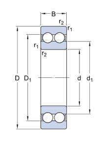 Картинка 39581/39520/Q   подшипник   SKF от компании «BC Industry» Корпуса, корпусные подшипники, подшипниковые узлы, смазки для подшипников, сальники, манжеты, уплотнения - купить в Шымкенте, в Алматы. Купить подшипники в Шымкенте. Купить подшипники в Алматы. SKF Казахстан.