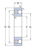 2211 ETN9   подшипник  SKF