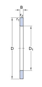 Картинка GS 81113   кольцо SKF от компании «BC Industry» Корпуса, корпусные подшипники, подшипниковые узлы, смазки для подшипников, сальники, манжеты, уплотнения - купить в Шымкенте, в Алматы. Купить подшипники в Шымкенте. Купить подшипники в Алматы. SKF Казахстан.