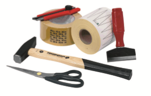 Картинка Набор инструментов для подготовки лент т ремней к соединению А-2410 от компании «BC Industry» Пищевая транспортерная лента. Пищевая лента, полотно для транспортера, конвейера, конвейерная.