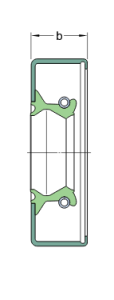 CR 32395   Манжетное уплотнение SKF