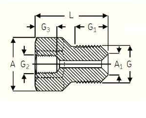 729146 Переходник с трубной резьбой SKF