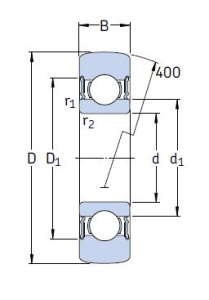 Картинка R 314190  подшипник SKF от компании «BC Industry» Корпуса, корпусные подшипники, подшипниковые узлы, смазки для подшипников, сальники, манжеты, уплотнения - купить в Шымкенте, в Алматы. Купить подшипники в Шымкенте. Купить подшипники в Алматы. SKF Казахстан.