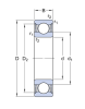 6024-2ZR/C3   подшипник SKF