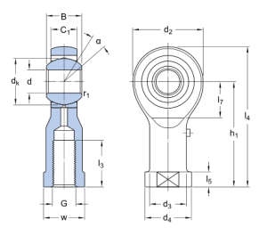 Картинка SILKAC 16M   подшипник SKF от компании «BC Industry» Корпуса, корпусные подшипники, подшипниковые узлы, смазки для подшипников, сальники, манжеты, уплотнения - купить в Шымкенте, в Алматы. Купить подшипники в Шымкенте. Купить подшипники в Алматы. SKF Казахстан.