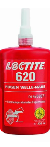 Картинка 620 LOCTITE 250ml Высокотемпературный клей высокой прочн. от компании «BC Industry» Средства промышленной химии.