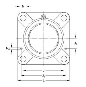 Картинка FYJ 506 корпус SKF от компании «BC Industry» Корпуса, корпусные подшипники, подшипниковые узлы, смазки для подшипников, сальники, манжеты, уплотнения - купить в Шымкенте, в Алматы. Купить подшипники в Шымкенте. Купить подшипники в Алматы. SKF Казахстан.