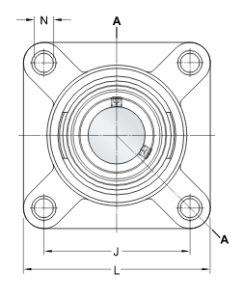 FYKC 20 NTH  подшипник SKF