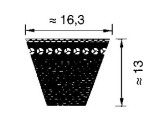 XPB2120 ремень Optibelt Super X Power 
