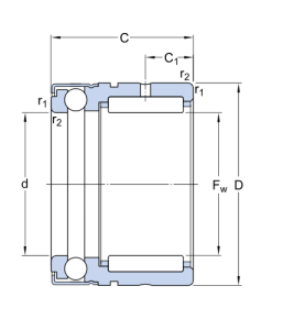 NX 20 Z   Подшипник SKF