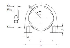 Картинка SYF 506  корпус SKF  от компании «BC Industry» Корпуса, корпусные подшипники, подшипниковые узлы, смазки для подшипников, сальники, манжеты, уплотнения - купить в Шымкенте, в Алматы. Купить подшипники в Шымкенте. Купить подшипники в Алматы. SKF Казахстан.