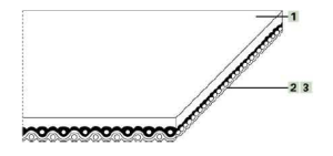 Картинка Транспортерная лента Habasit FNB-2E B=1 000 mm x L=45 000 mm, открытая длина от компании «BC Industry» Пищевая транспортерная лента. Пищевая лента, полотно для транспортера, конвейера, конвейерная.