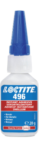 Картинка 496 LOCTITE 20gr Быстрый клей низкой вязкости для металла от компании «BC Industry» Средства промышленной химии.
