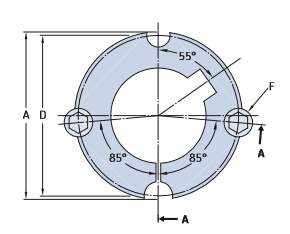 PHF TB2517X35MM   конические втулки SKF