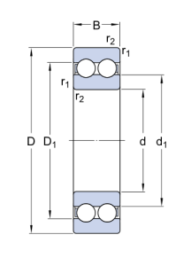 4308 ATN9   подшипник  SKF