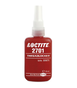Картинка 2701 LOCTITE 50ml Фиксатор резьб высокой прочности для неактивных металлов от компании «BC Industry» Средства промышленной химии.