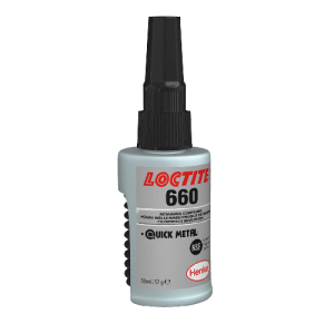 Картинка 660 LOCTITE 50ml  Фиксатор втулок и подшипников -Quick Metal от компании «BC Industry» Средства промышленной химии.