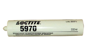 Картинка 5970 LOCTITE 300 ml Силиконовый нейтральный герметик черный-маслостойкий от компании «BC Industry» Средства промышленной химии.