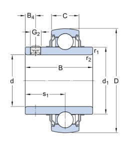 YAR 208-2FW/VA228   подшипник SKF 