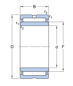 Картинка NA 4905-2RS   подшипник  SKF от компании «BC Industry» Корпуса, корпусные подшипники, подшипниковые узлы, смазки для подшипников, сальники, манжеты, уплотнения - купить в Шымкенте, в Алматы. Купить подшипники в Шымкенте. Купить подшипники в Алматы. SKF Казахстан.