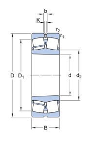 22226 EK Подшипник SKF