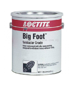 Картинка 6315 Loctite  BIG FOOT ZeRO KIT   химостойкое, износостойкое антискользящее покрытие для пром. площа от компании «BC Industry» Средства промышленной химии.