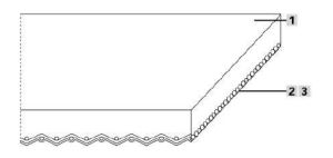 Транспортерная лента Habasit F-3EQWT 09 B=40 mm x L=1 900 mm, бесконечный flexproof