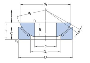 Картинка GX100F   подшипник SKF от компании «BC Industry» Корпуса, корпусные подшипники, подшипниковые узлы, смазки для подшипников, сальники, манжеты, уплотнения - купить в Шымкенте, в Алматы. Купить подшипники в Шымкенте. Купить подшипники в Алматы. SKF Казахстан.