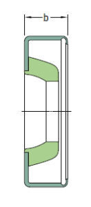 40X47X4 HM102 R   Манжетное уплотнение SKF