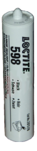 Картинка 598 LOCTITE 300 ml Силиконовый нейтральный герметик черный от компании «BC Industry» Средства промышленной химии.