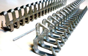 Картинка Мех. соединитель Habasit R 01-K (25SP-SS-300)L=1 200 mm, открытая длина от компании «BC Industry» Пищевая транспортерная лента. Пищевая лента, полотно для транспортера, конвейера, конвейерная.