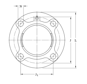 FYC 512   корпус  SKF
