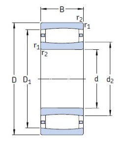 Картинка C 2226/C3  подшипник SKF  от компании «BC Industry» Корпуса, корпусные подшипники, подшипниковые узлы, смазки для подшипников, сальники, манжеты, уплотнения - купить в Шымкенте, в Алматы. Купить подшипники в Шымкенте. Купить подшипники в Алматы. SKF Казахстан.