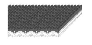 Картинка Транспортерная лента Habasit NAG-8EEDV 11 B=100 mm x L=100 000 mm, открытая длина от компании «BC Industry» Пищевая транспортерная лента. Пищевая лента, полотно для транспортера, конвейера, конвейерная.