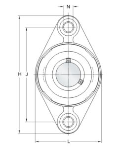 F2BC 40M-TPSS подшипник SKF