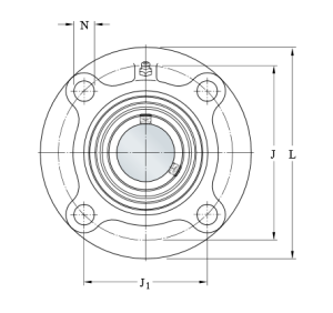 Картинка FYC 40TF   корпус SKF от компании «BC Industry» Корпуса, корпусные подшипники, подшипниковые узлы, смазки для подшипников, сальники, манжеты, уплотнения - купить в Шымкенте, в Алматы. Купить подшипники в Шымкенте. Купить подшипники в Алматы. SKF Казахстан.